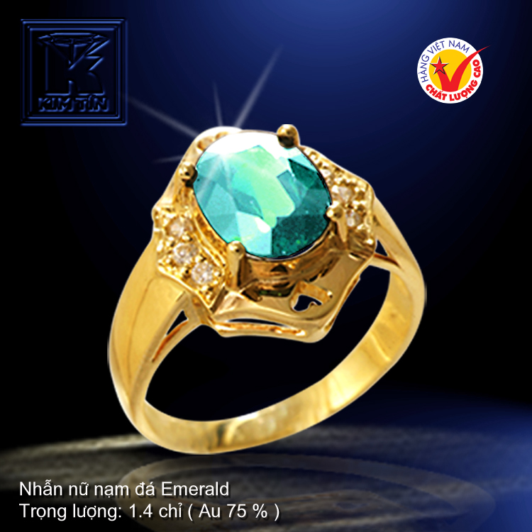 Nhẫn nữ vàng màu 18K