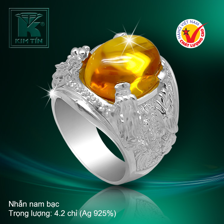 Nhẫn nam bạc 925