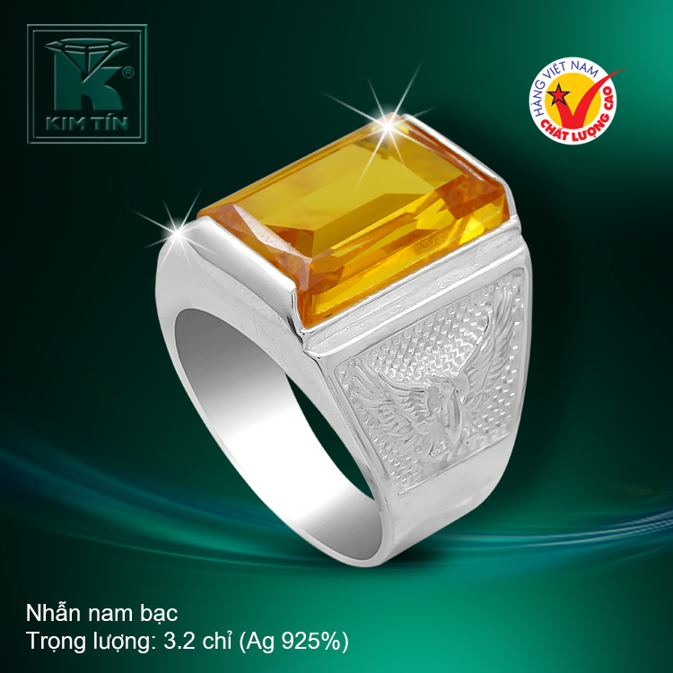 Nhẫn nam bạc 925