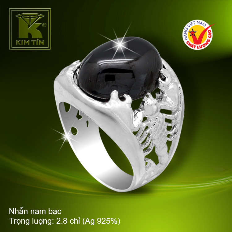 Nhẫn nam bạc 925