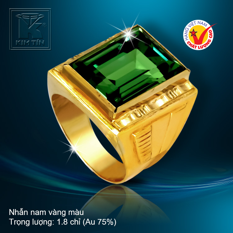 Nhẫn nam vàng 18k