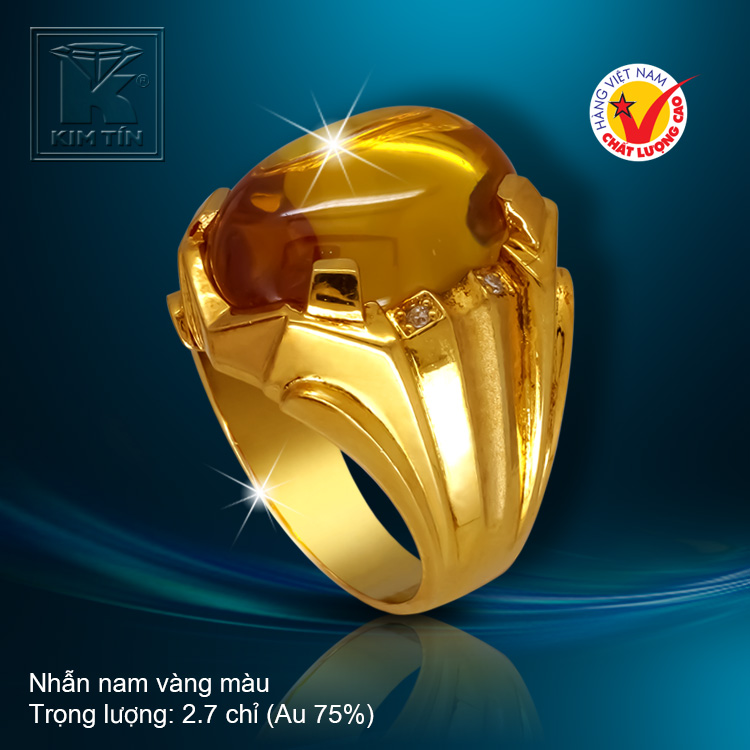 Nhẫn nam vàng 18k