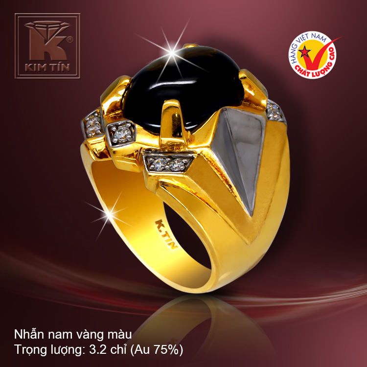 Nhẫn nam vàng 18k