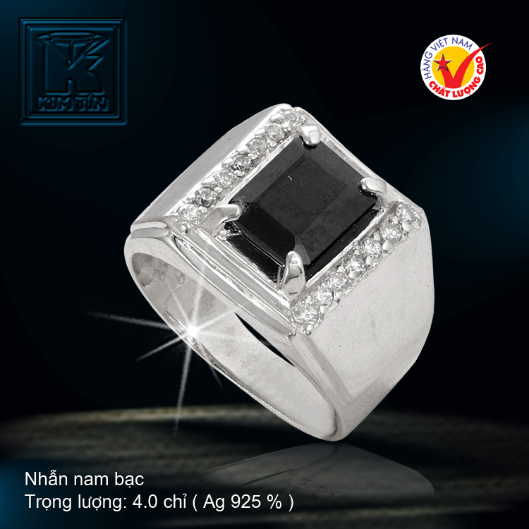 Nhẫn nam bạc 925