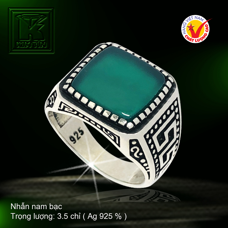 Nhẫn nam bạc 925