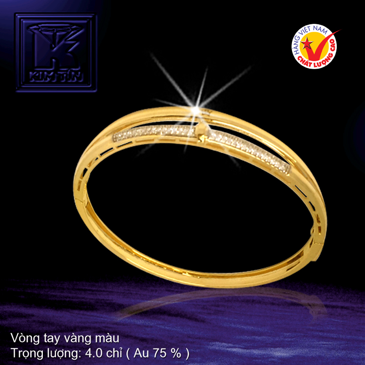 Vòng tay vàng 18K