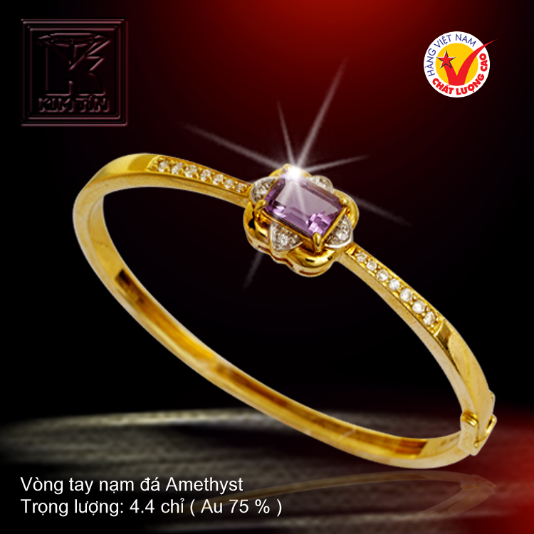 Vòng tay vàng 18K