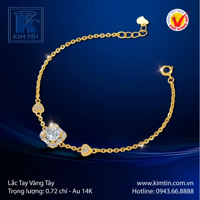 Lắc tay Vàng tây 14K 