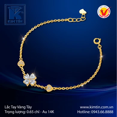 Lắc tay Vàng tây 14K 