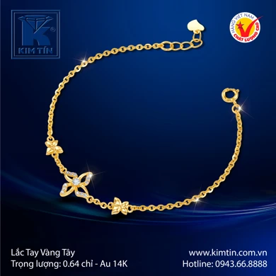 Lắc tay Vàng tây 14K 