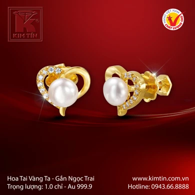 Hoa tai Vàng 24K 