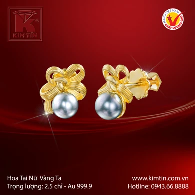 Hoa tai Vàng 24K 