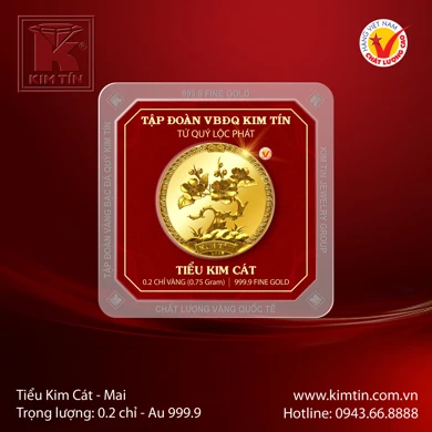 Tiểu Kim Cát - Tứ Quý Lộc Phát - Mai 