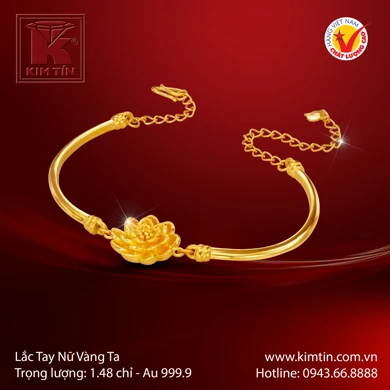 Lắc tay nữ Vàng 24K