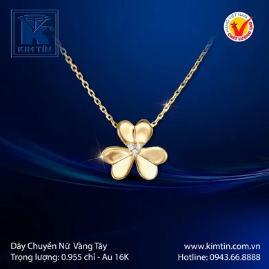 Dây chuyền nữ Vàng tây 16K