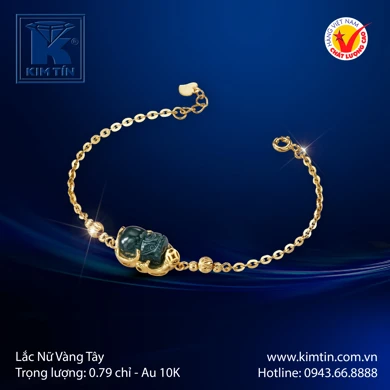 Lắc tay nữ Vàng tây 10K 