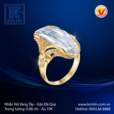 Nhẫn nữ Vàng tây 10K 