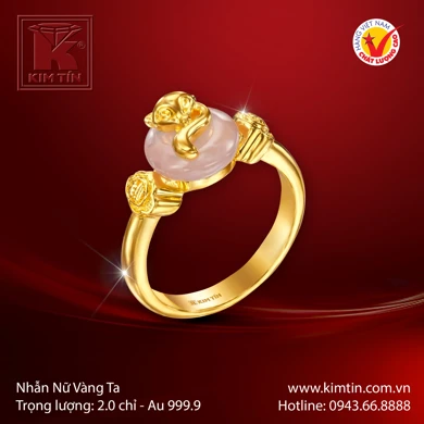 Nhẫn nữ Vàng 24K 