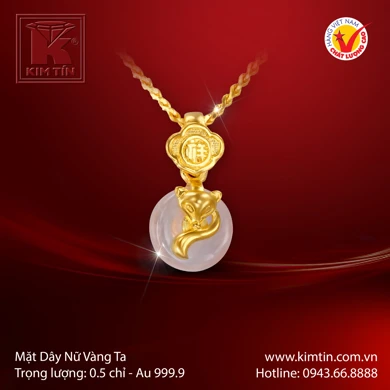 Mặt dây chuyền Vàng 24K