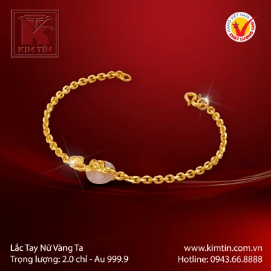 Lắc tay nữ Vàng 24K