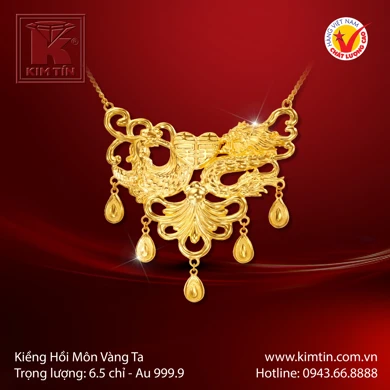 Kiềng Hồi môn Vàng 24K