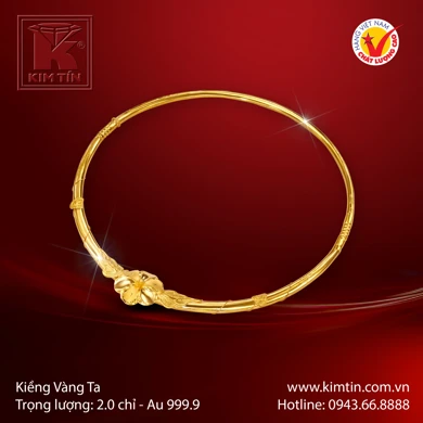 Kiềng Hồi Môn Vàng 24K 