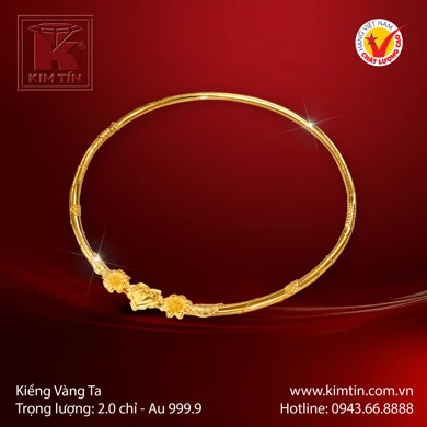 Kiềng Hồi Môn Vàng 24K 