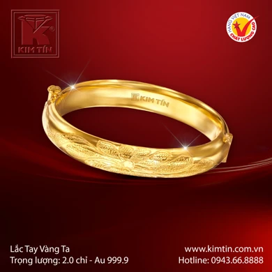 Lắc tay nữ Vàng 24K 