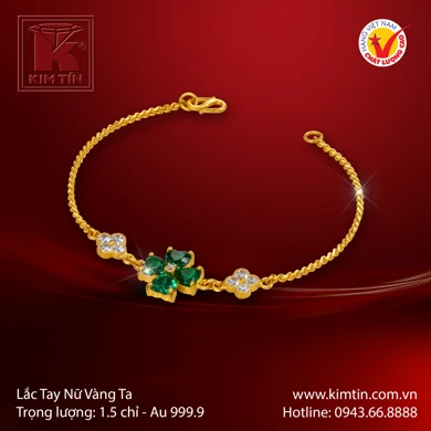 Lắc tay Nữ Vàng 24K 