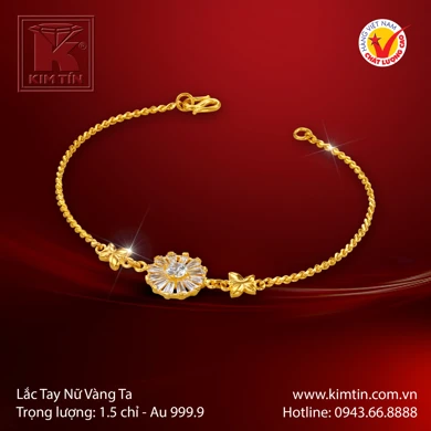Lắc tay Nữ Vàng 24K 