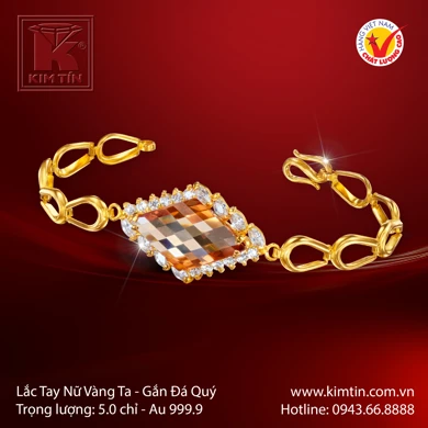 Lắc tay Nữ Vàng 24K
