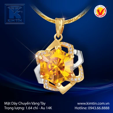 Mặt Dây Chuyền Vàng Tây 14K