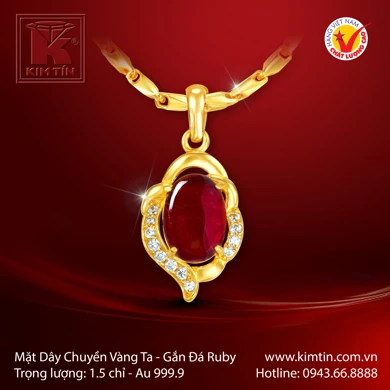 Mặt dây chuyền Vàng 24K 